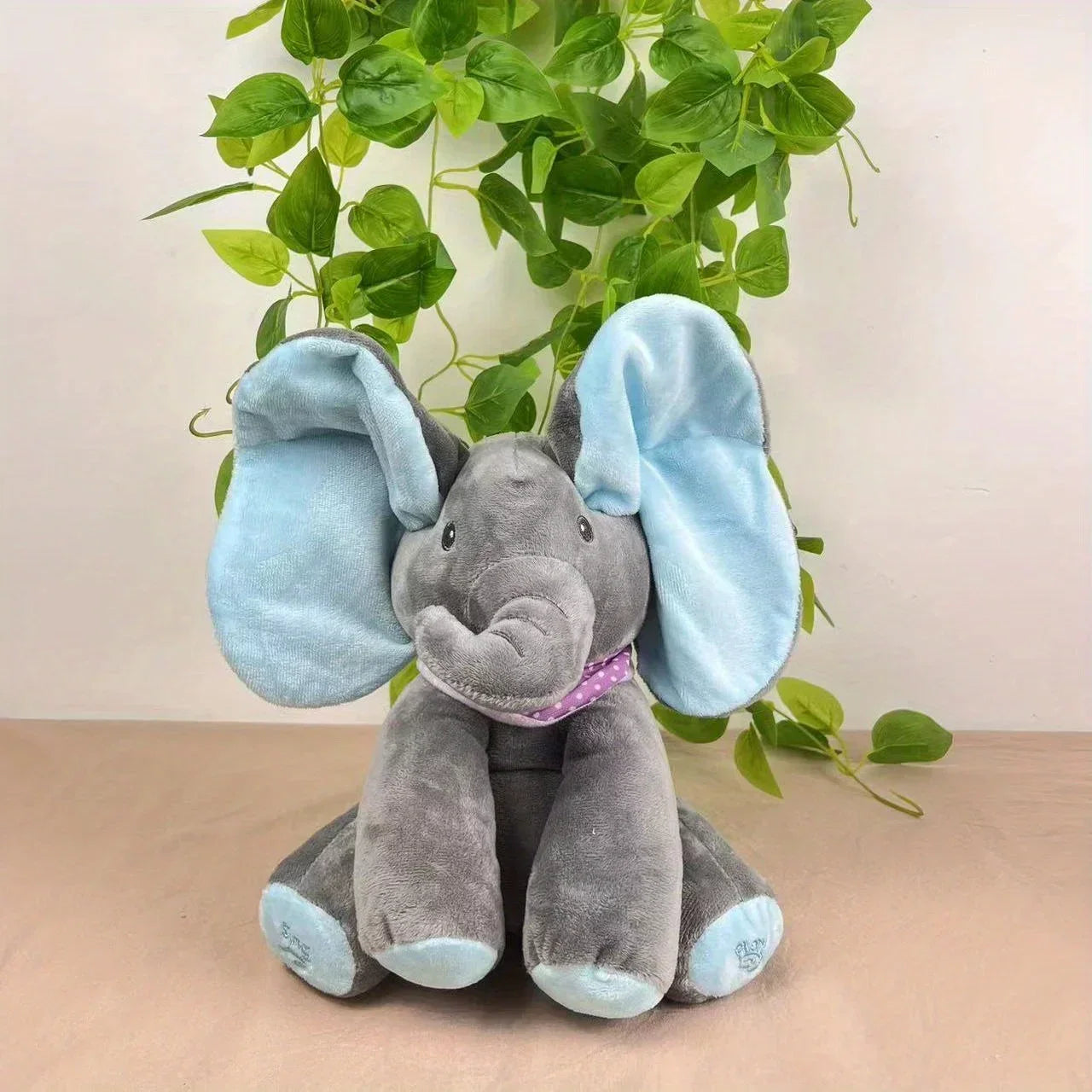 Animated Peekaboo Elephant Plush Toy