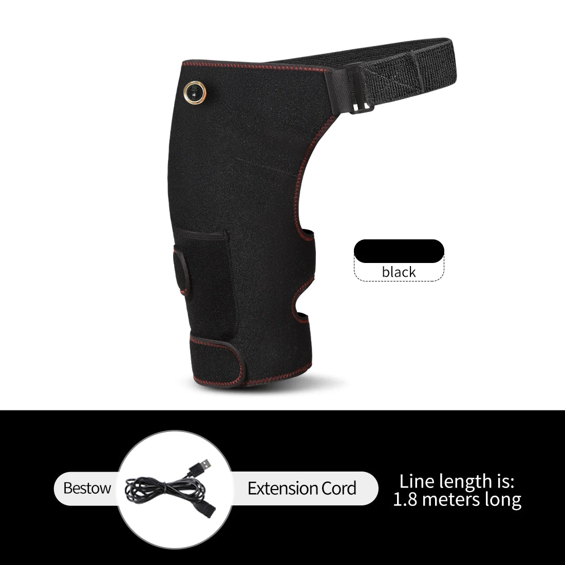 Electric Heated Pain Relief Hip & Thigh Brace