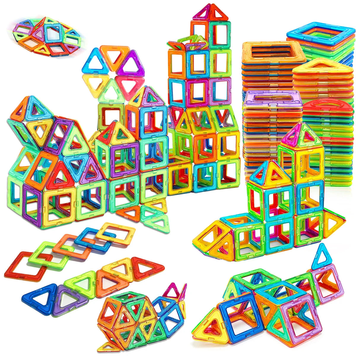 Magnetic Building Blocks DIY Magnets Toys – WorldSuperStore