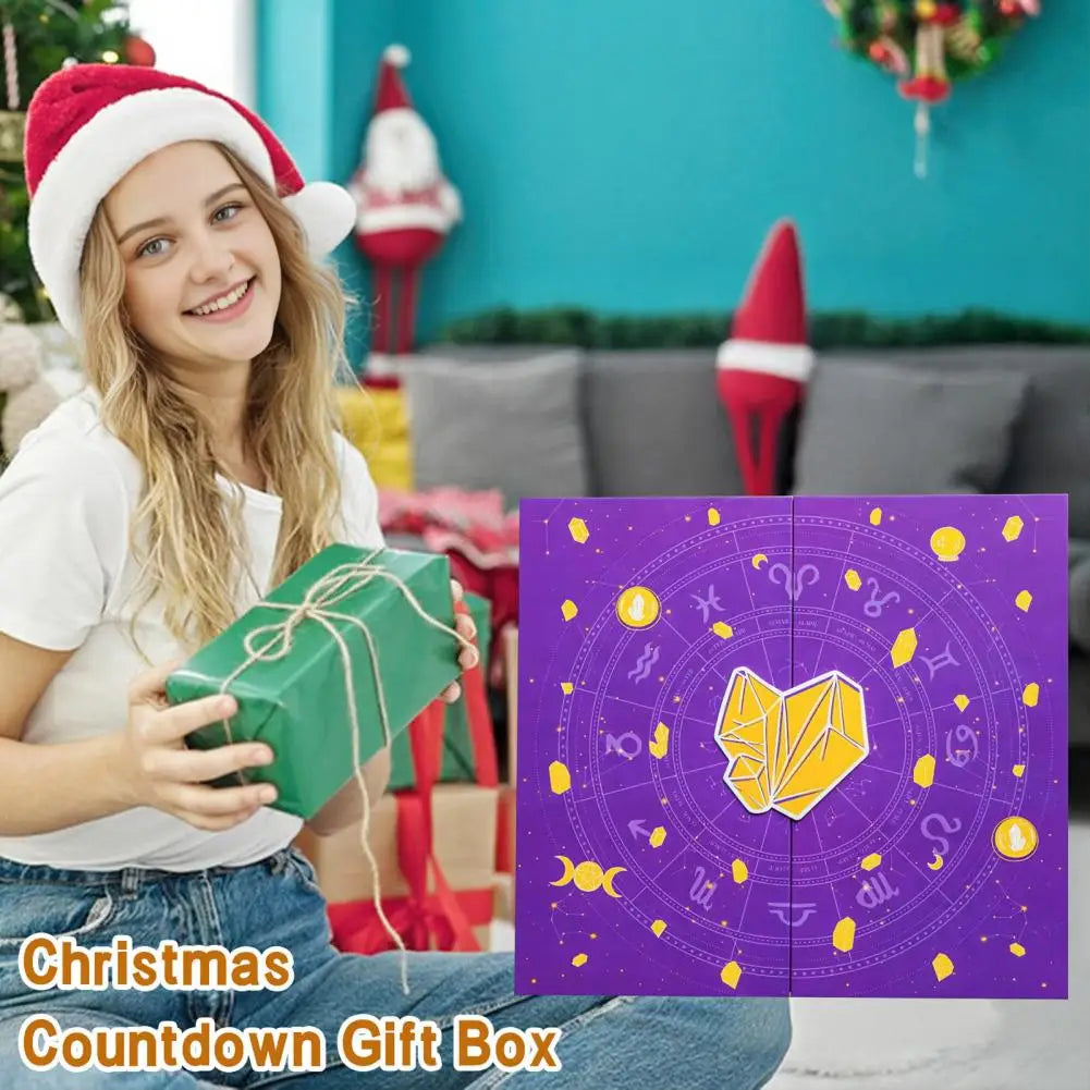 Reiki Crystal Halloween Countdown Gift Box