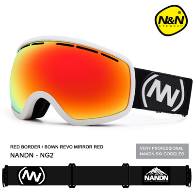 Spherical Men Women Snowboard Sports Ski Goggles