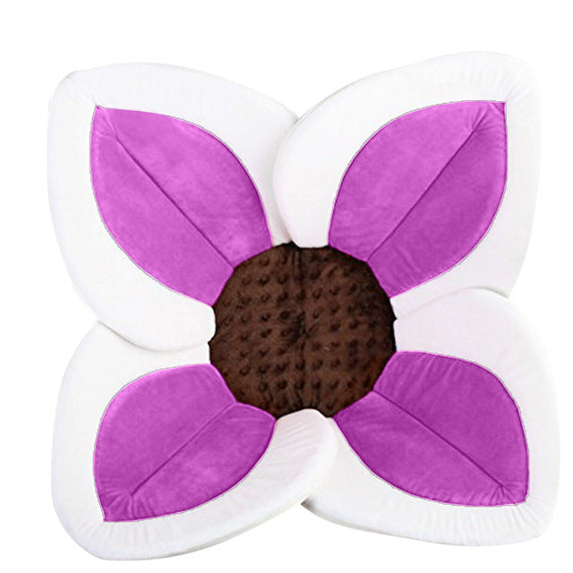 Bath Flower Bath Tub for Baby Bath Sunflower Cushion Mat
