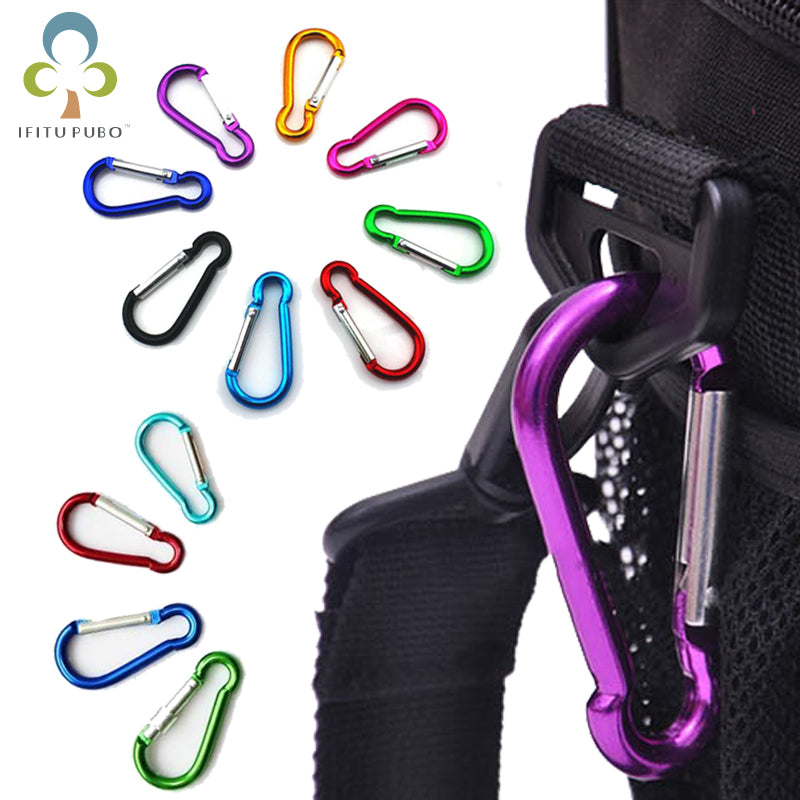 Metal Aluminum Climbing / Hook Clip Snap Key Ring