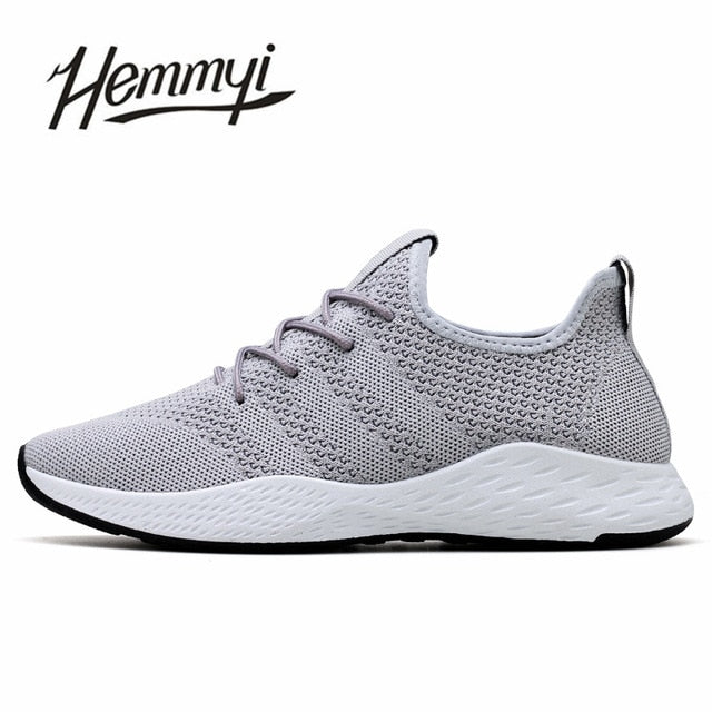 Breathable Men Sneakers Male Shoes Adult Red Black Gray High Quality