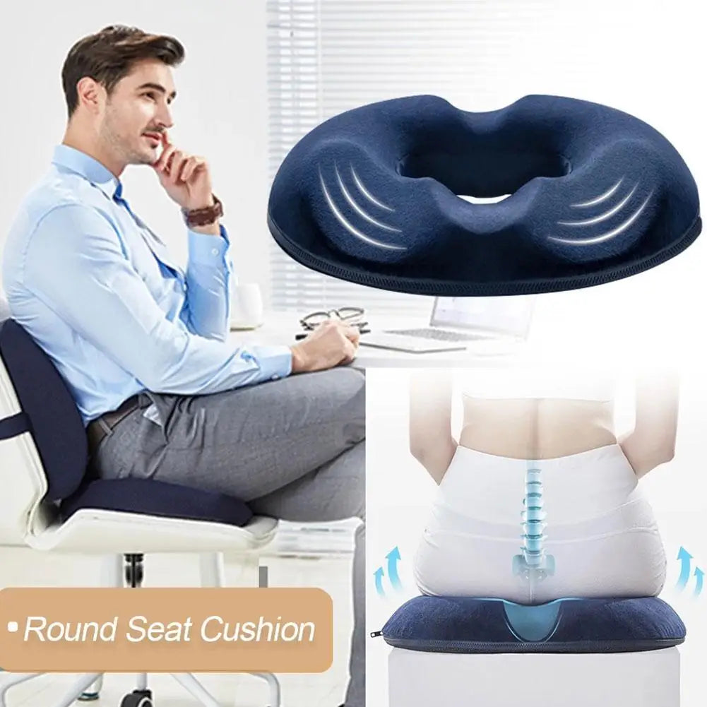 Slow Rebound Memory Foam Seat Cushion