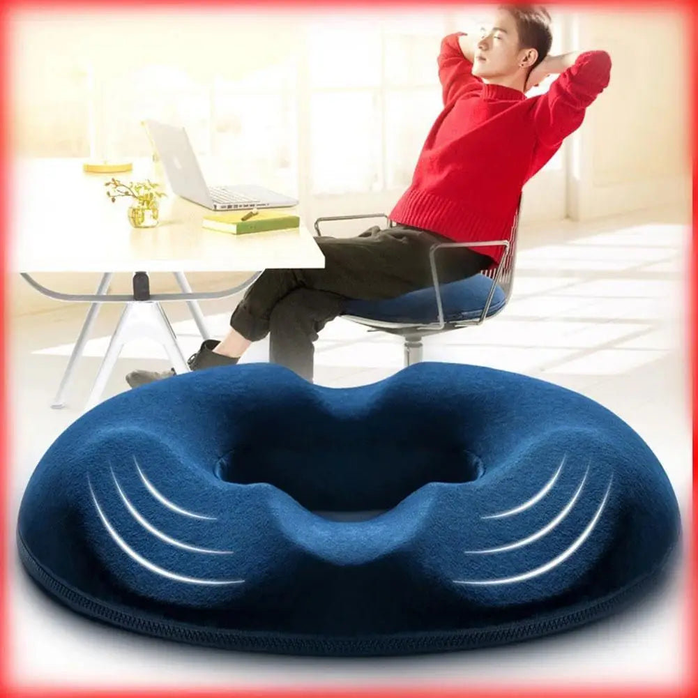 Slow Rebound Memory Foam Seat Cushion