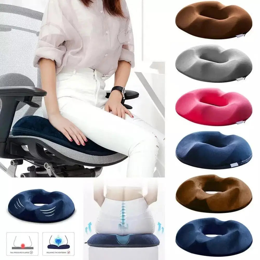 Slow Rebound Memory Foam Seat Cushion
