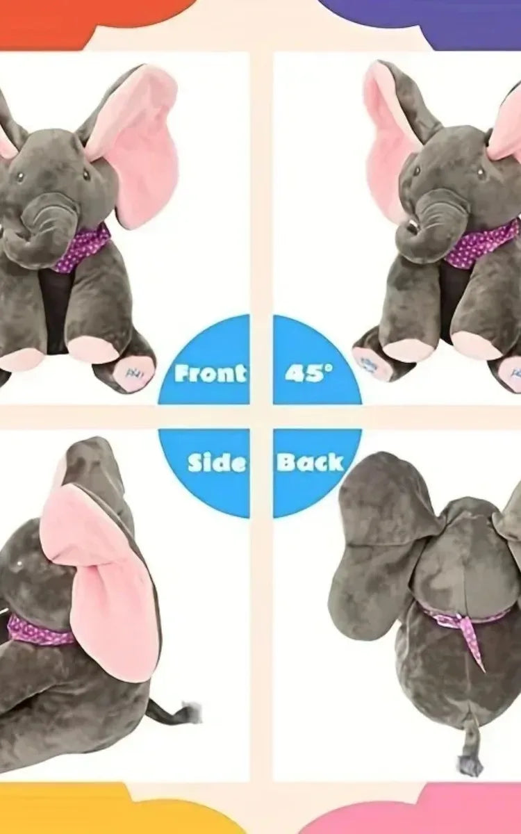MINISO Animated Peekaboo Elephant Plush Toy