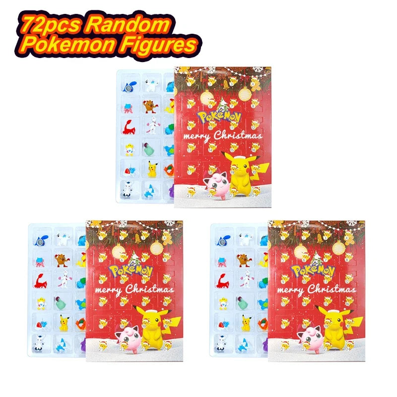 24-Piece Pokémon Figure Blind Box Set -  Halloween & Christmas Gift