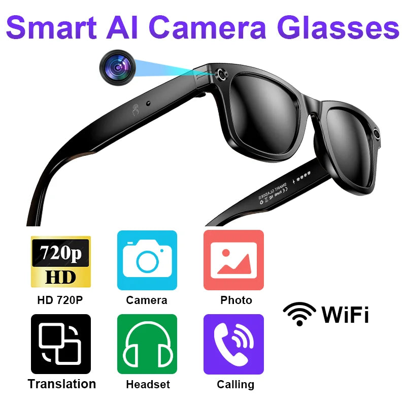 LIGE BWW600 ChatGPT Powered AI Smart Glasses