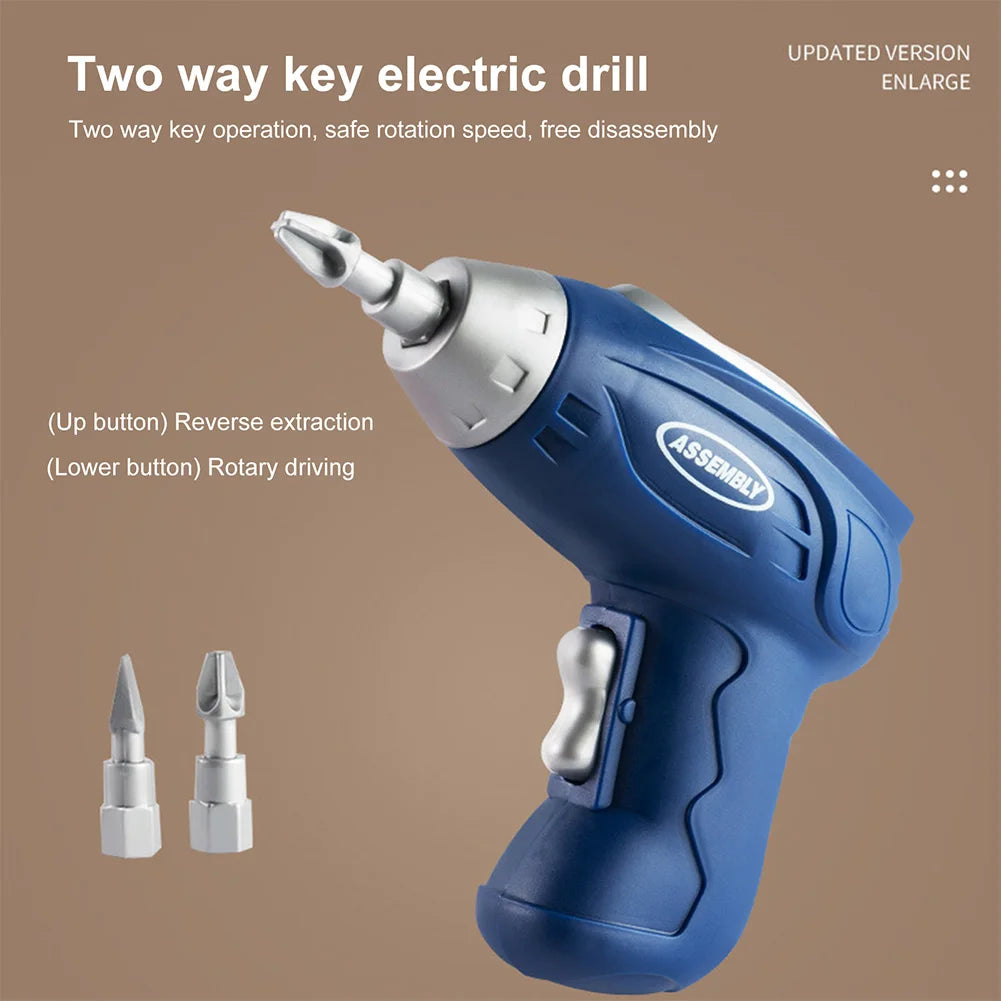 VKTECH 203-Piece Creative Mosaic Puzzle Toy / Screw Tools for Kids