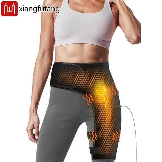 Electric Heated Pain Relief Hip & Thigh Brace
