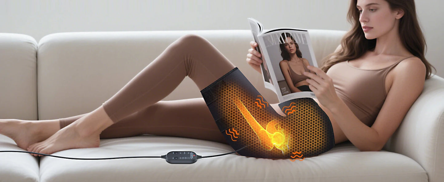Electric Heated Pain Relief Hip & Thigh Brace