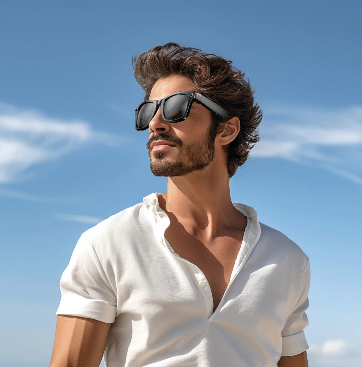 🔹 GUHUAVMI W610 AI Smart Glasses – ChatGPT 4.0