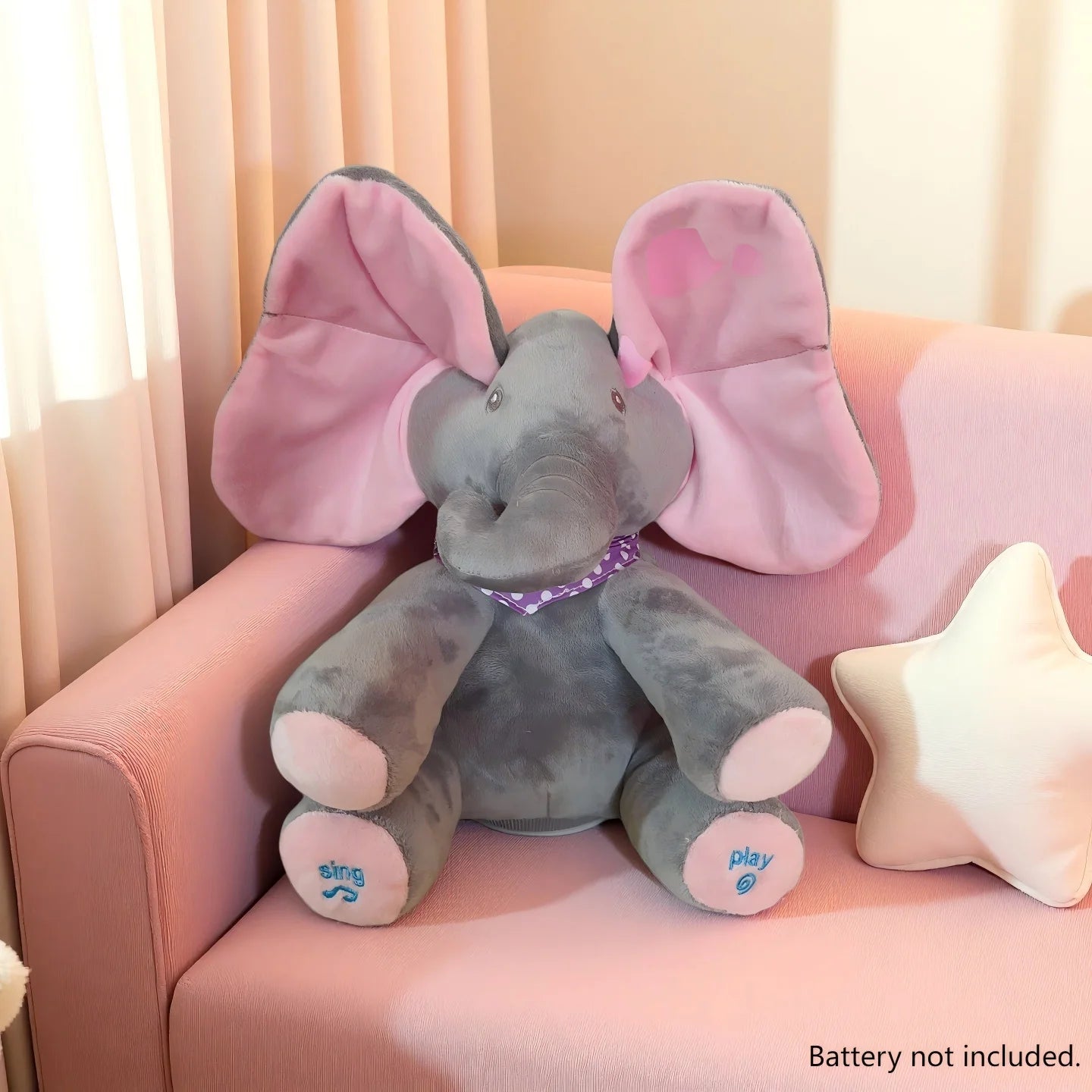 Soft Plush Nano Elephant Doll - Stuffed Toy
