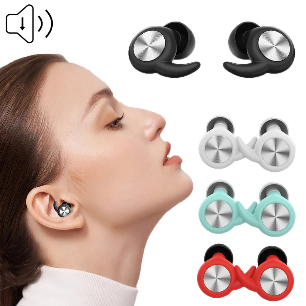 Soundproof Silicone Earplugs