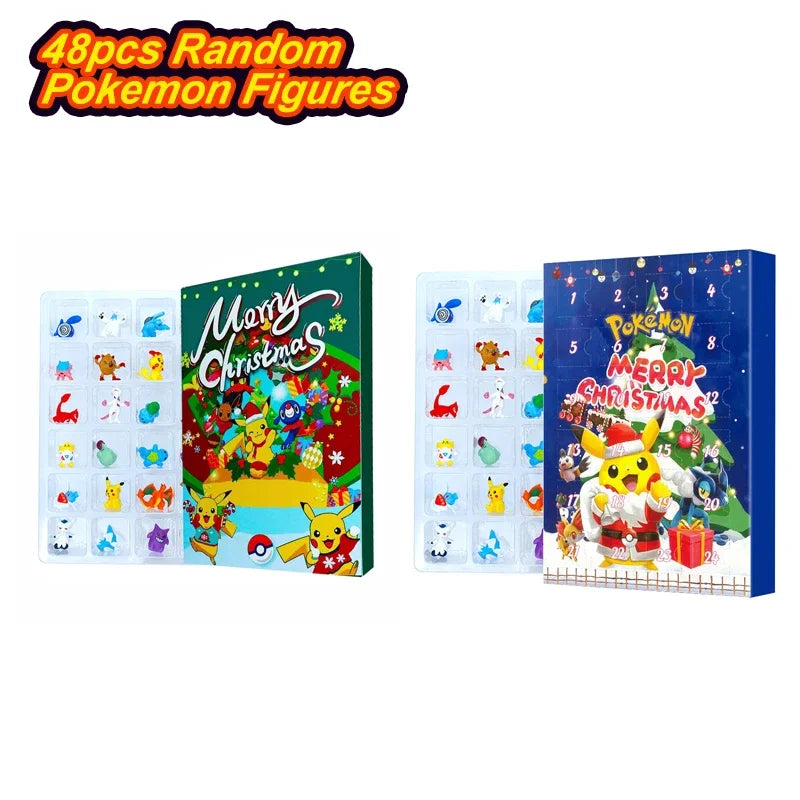24-Piece Pokémon Figure Blind Box Set -  Halloween & Christmas Gift