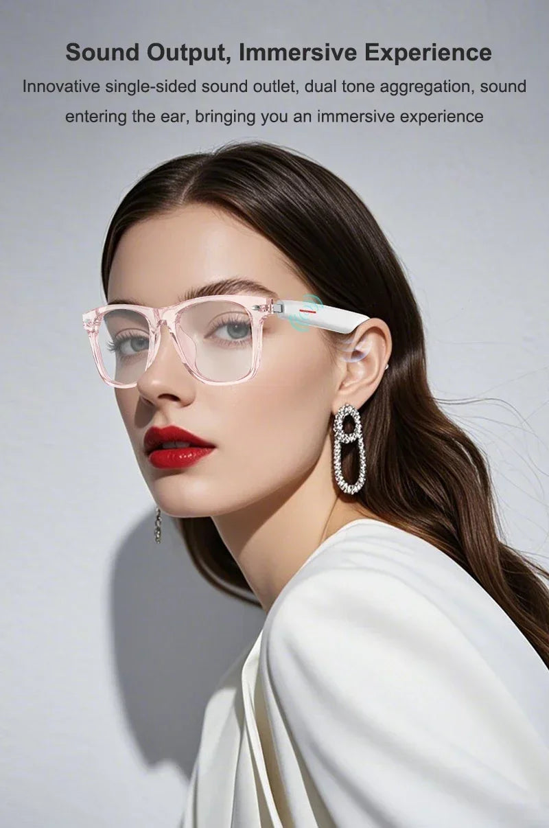 OPUYYM E13 Smart Translation Bluetooth Glasses