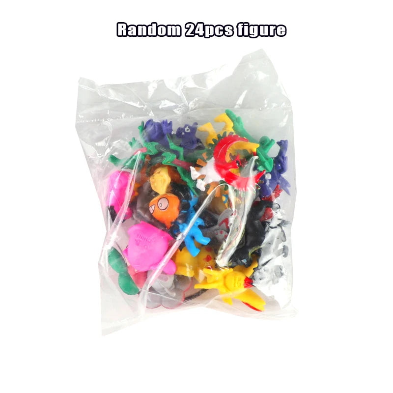 24-Piece Pokémon Figure Blind Box Set -  Halloween & Christmas Gift
