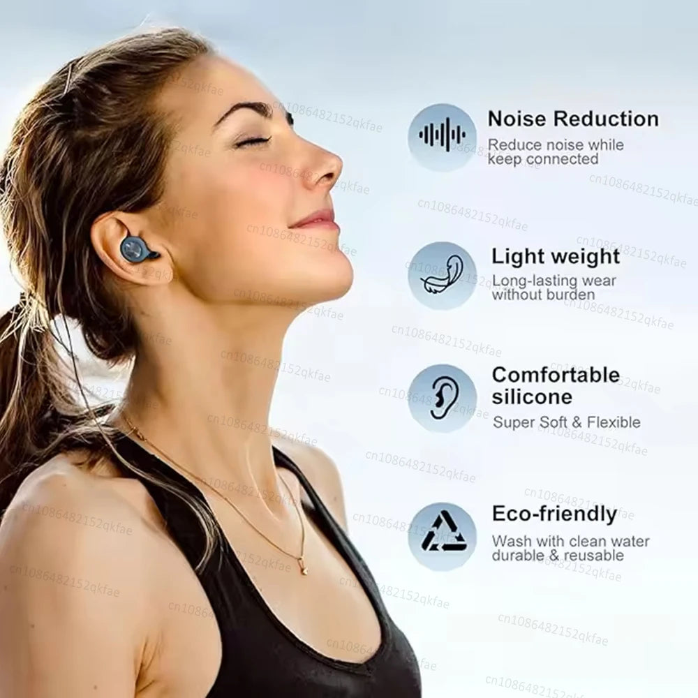 Silicone Noise-Reduction Sleep Earbuds