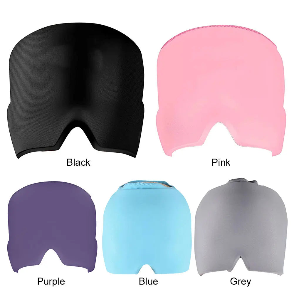 Migraine Ice Head Wrap – Reusable Gel Cooling Cap