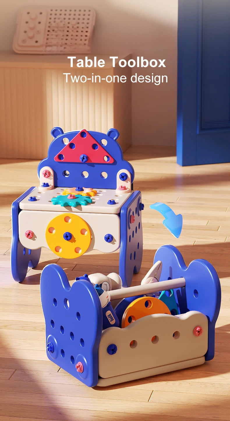 Kmoist Kids Tool Set with Electric Drill – DIY Toolbox