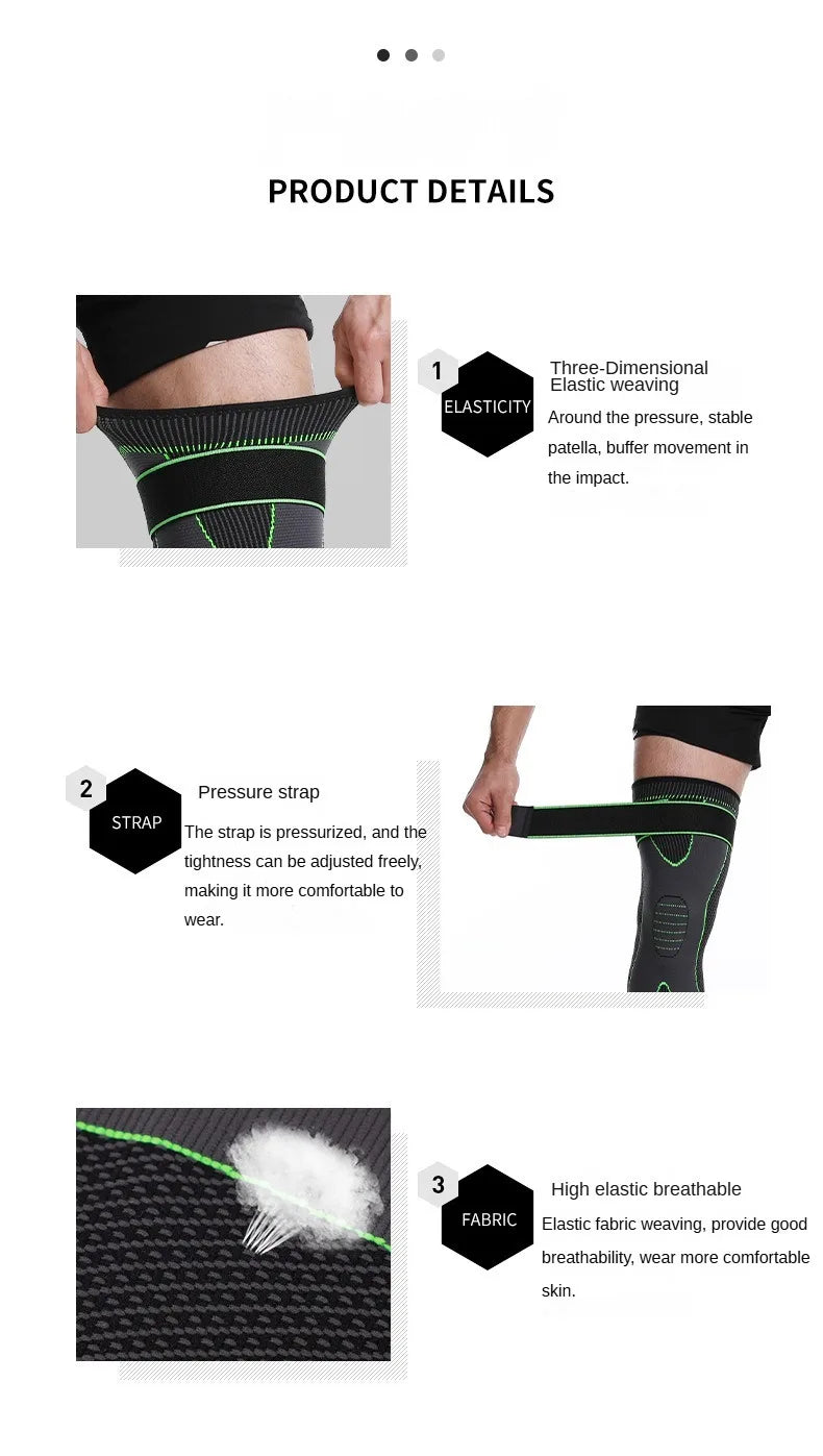 Adjustable Knee Brace Support – Pain Relief & Protection