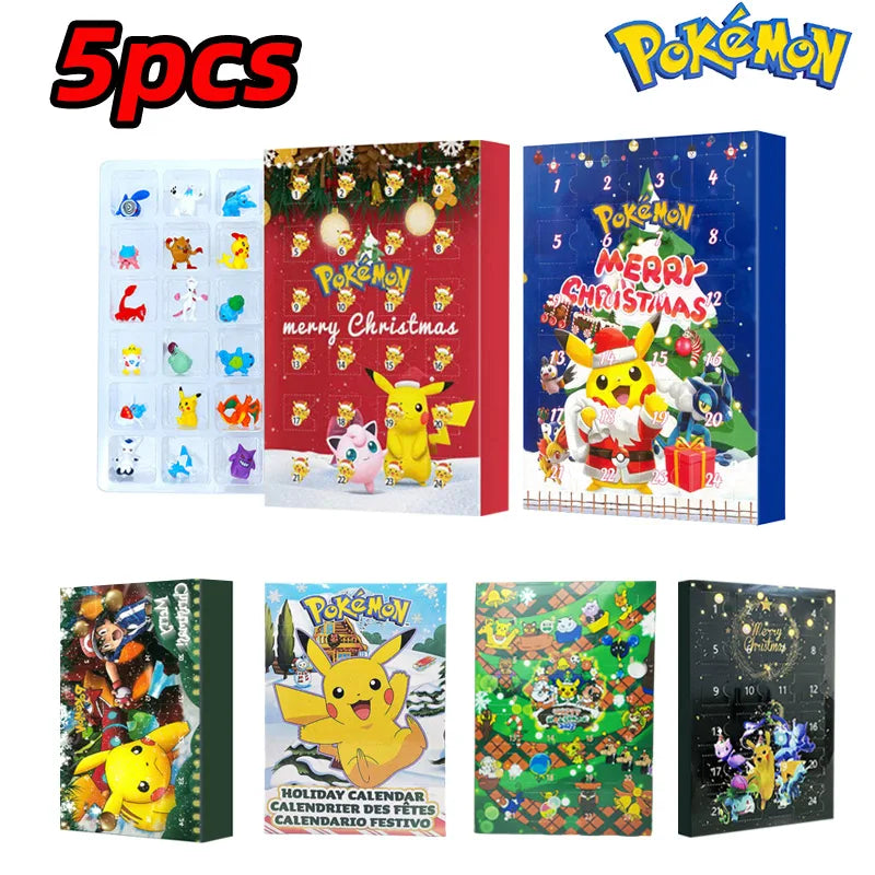 24-Piece Pokémon Figure Blind Box Set -  Halloween & Christmas Gift