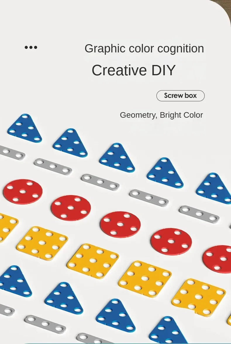 Kids Electric Drill Tool Set – 3D Puzzle Assembly Toy Games