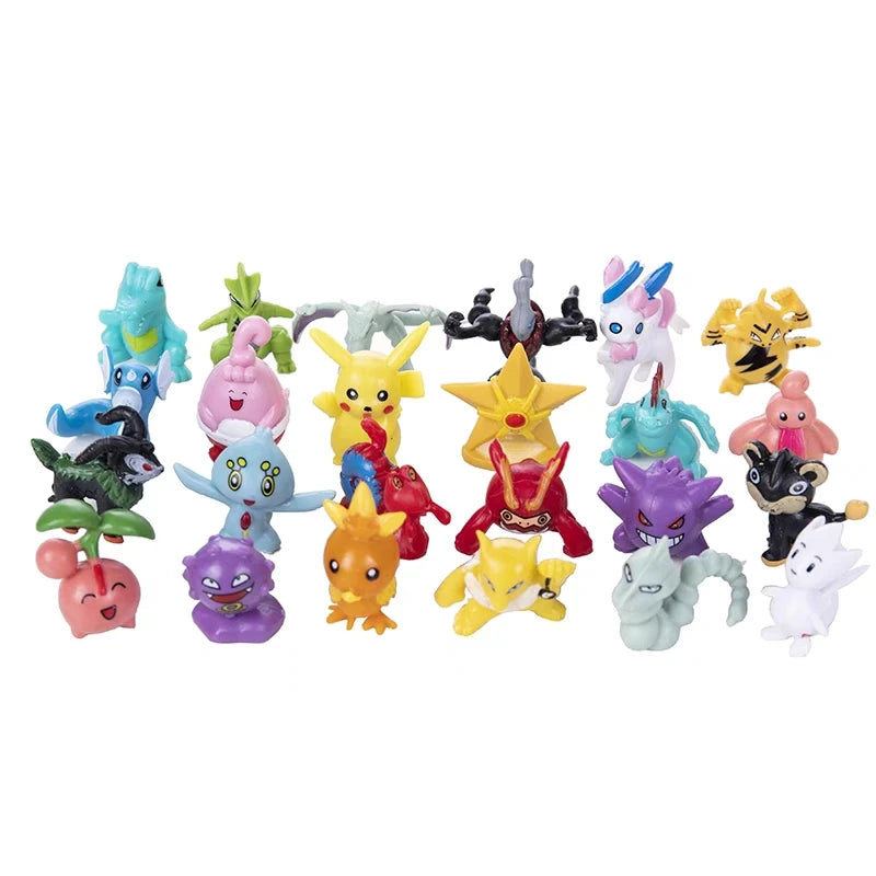 24-Piece Pokémon Figure Blind Box Set -  Halloween & Christmas Gift
