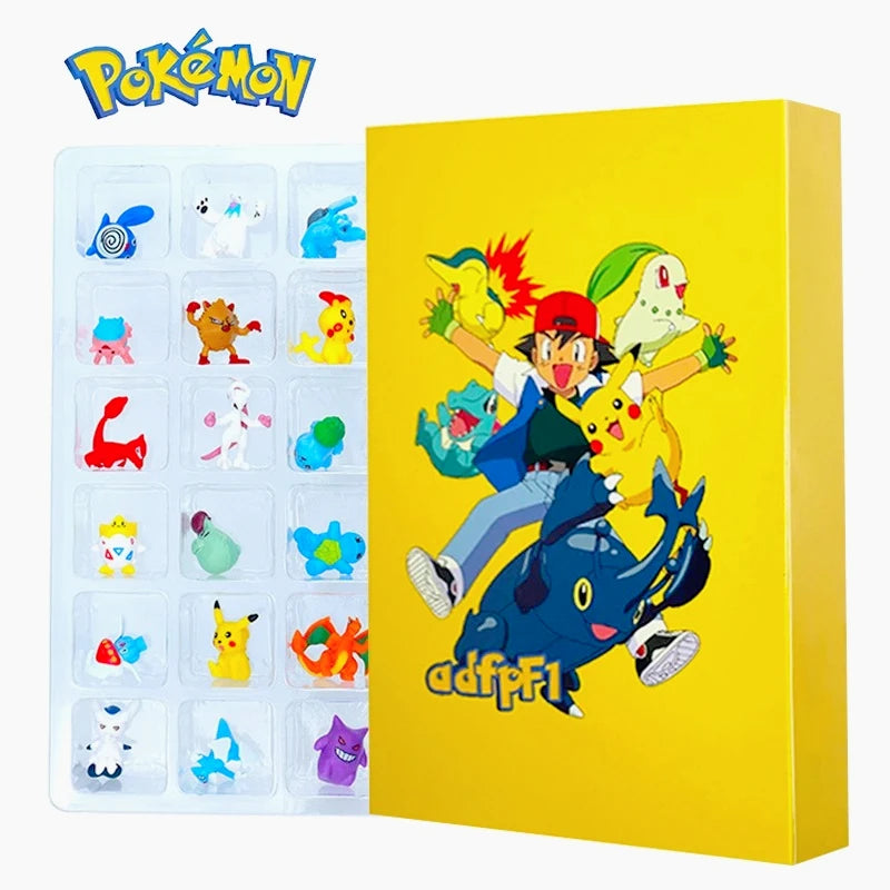24-Piece Pokémon Figure Blind Box Set -  Halloween & Christmas Gift