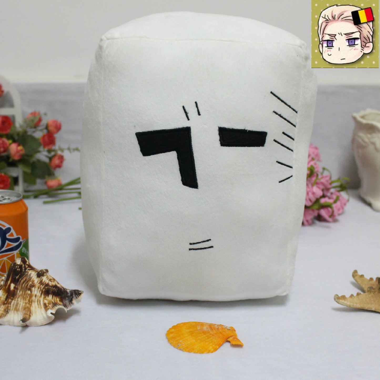 MINISO Plush Toy – Soft Short Plush Stuffed Doll