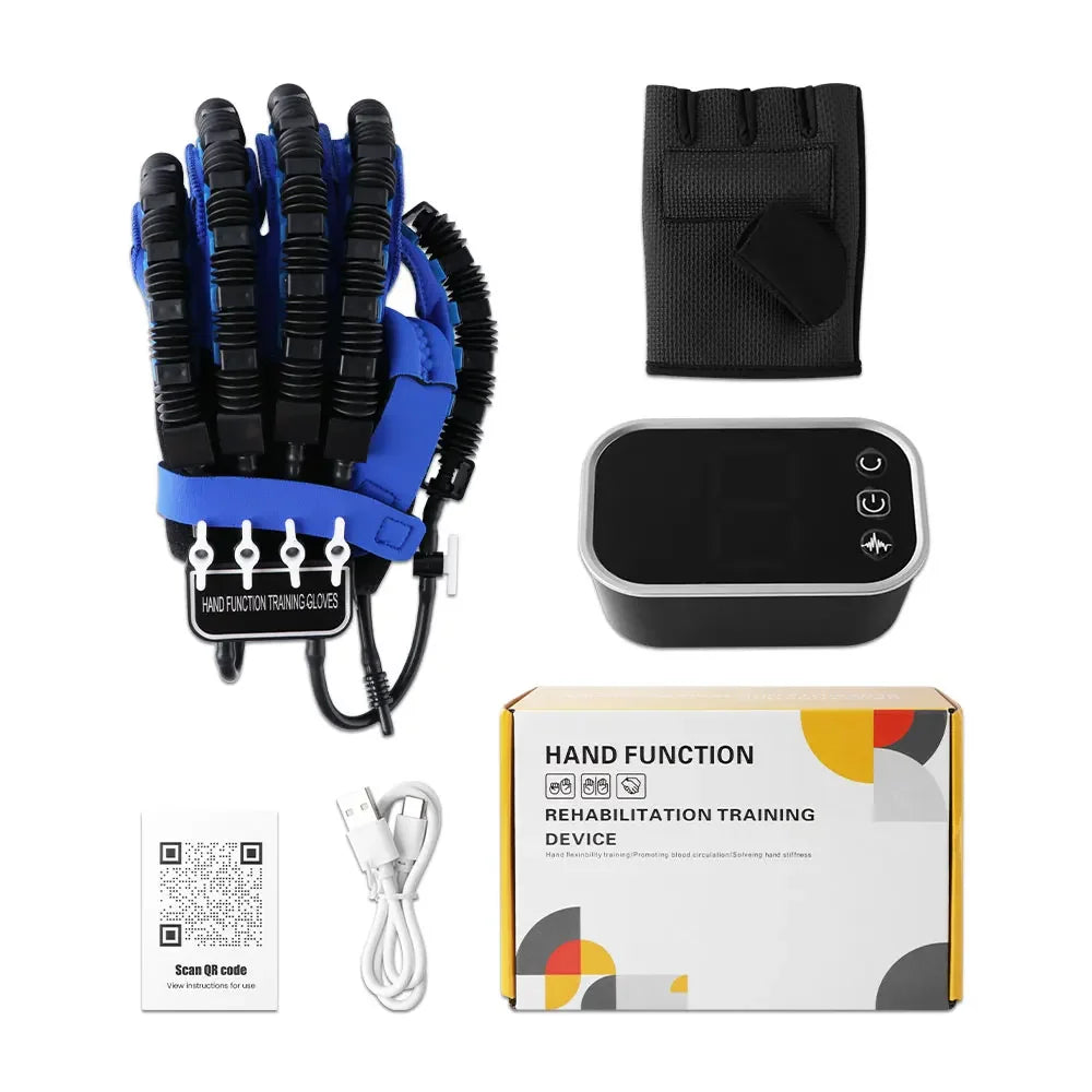 Left & Right Hand Finger Rehabilitation Robot Gloves