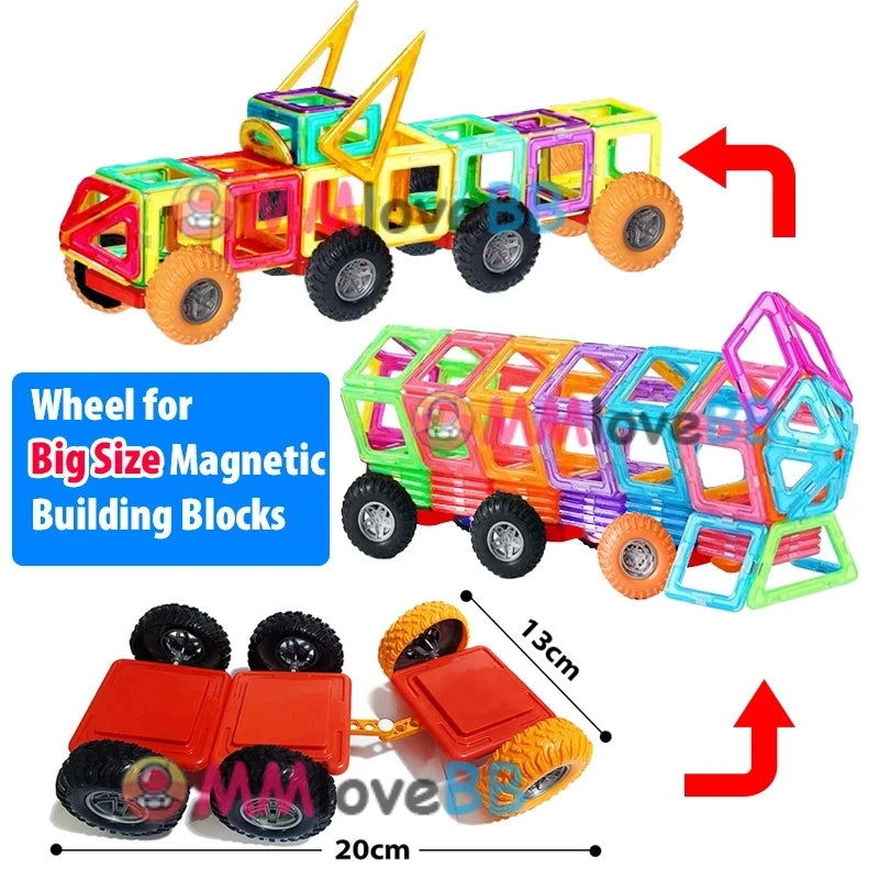 MAGPLAYER Magnetic Sticks & Balls Building Blocks Toy
