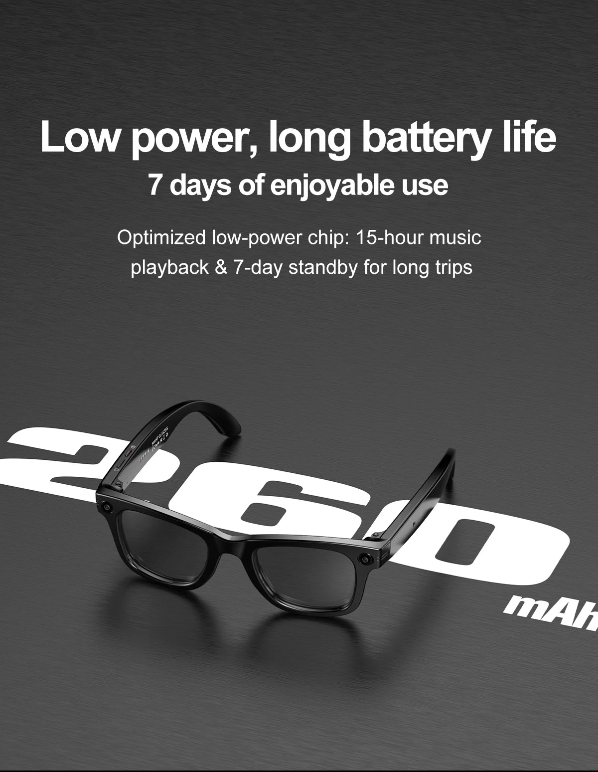 LIGE BWW600 ChatGPT Powered AI Smart Glasses