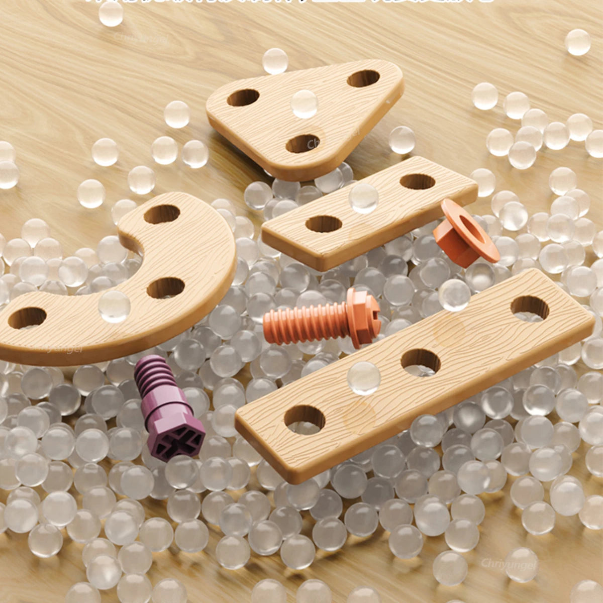 Chriyungel Kids DIY Toy with Drill & Toolbox (119–123 PCS)