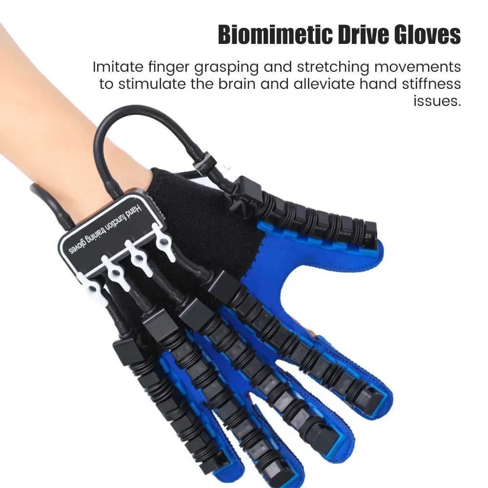 Left & Right Hand Finger Rehabilitation Robot Gloves