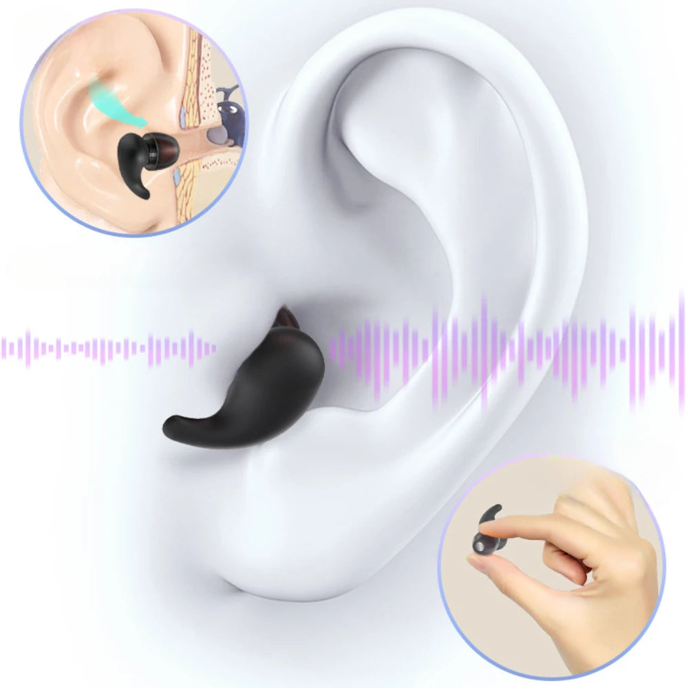 Ergonomic Silicone Noise-Reduction Earplugs