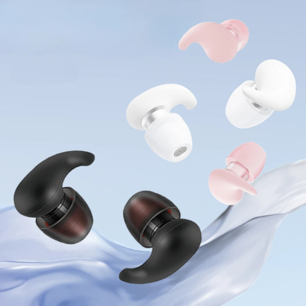 Ergonomic Silicone Noise-Reduction Earplugs