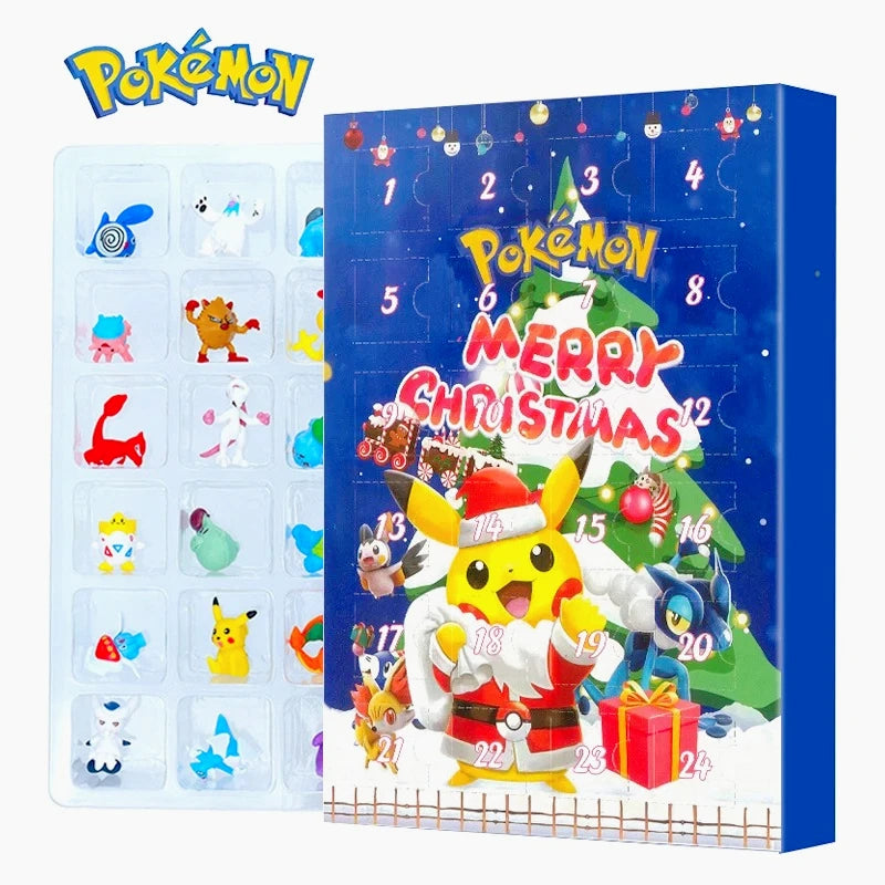 24-Piece Pokémon Figure Blind Box Set -  Halloween & Christmas Gift