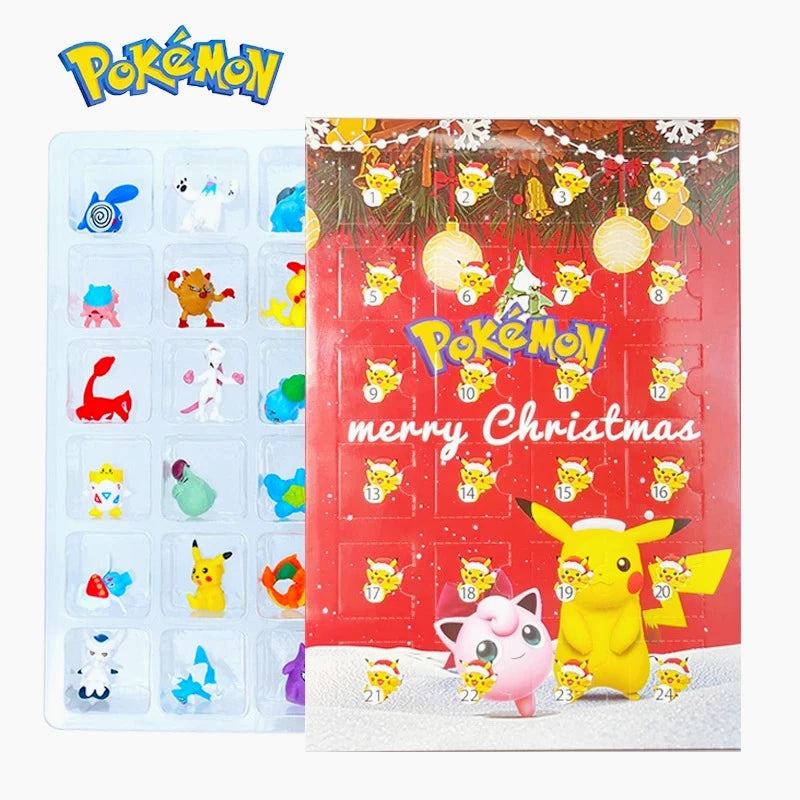 24-Piece Pokémon Figure Blind Box Set -  Halloween & Christmas Gift