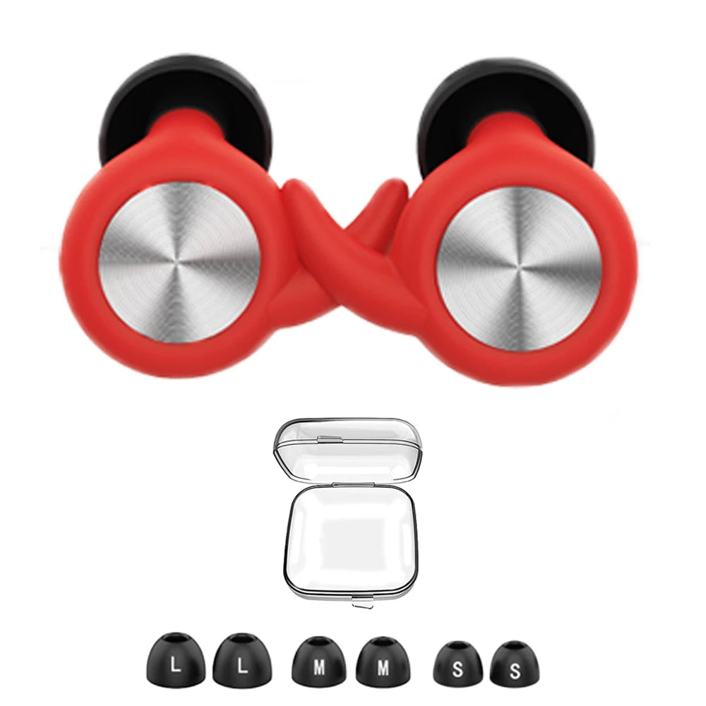 Soundproof Silicone Earplugs