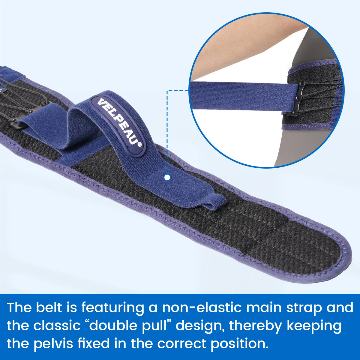 VELPEAU Sacroiliac Support & Relief Belt