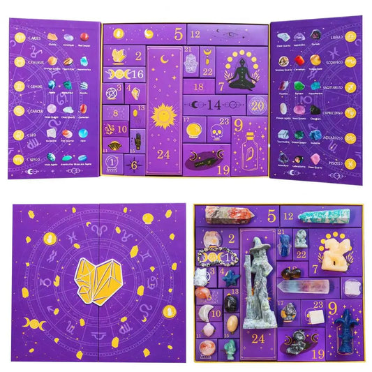 Reiki Crystal Halloween Countdown Gift Box