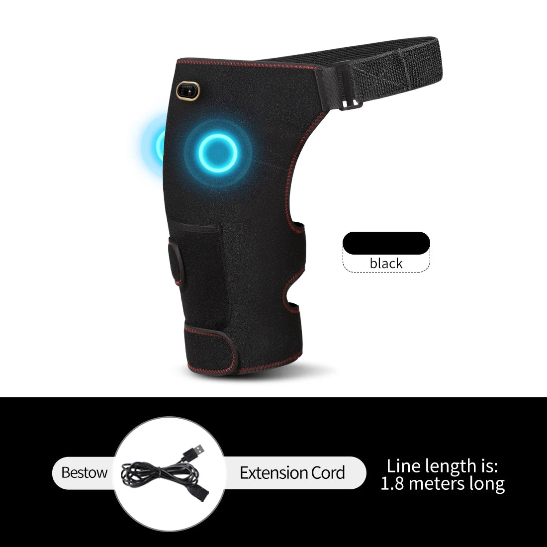 Electric Heated Pain Relief Hip & Thigh Brace