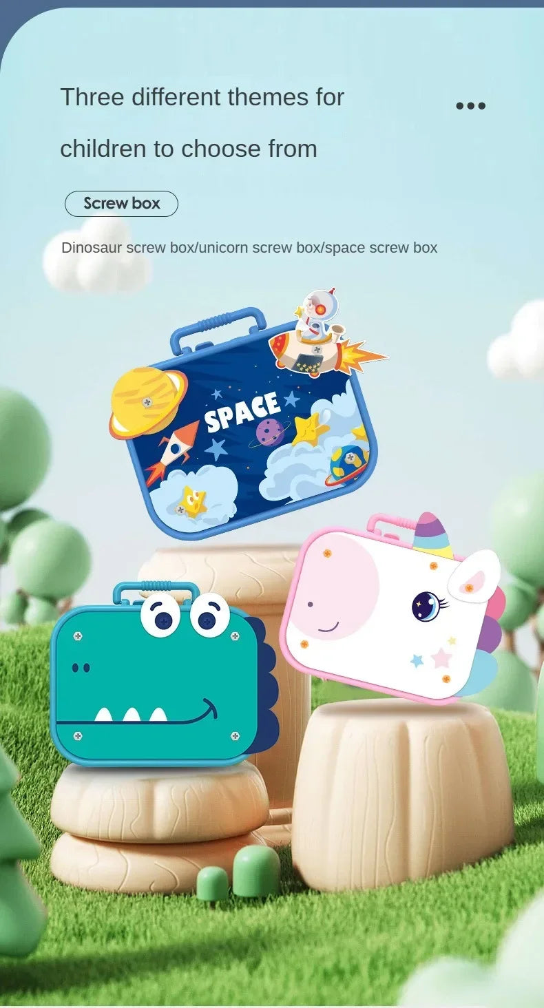 Kids Electric Drill Tool Set – 3D Puzzle Assembly Toy Games