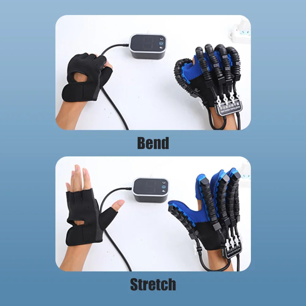 Left & Right Hand Finger Rehabilitation Robot Gloves