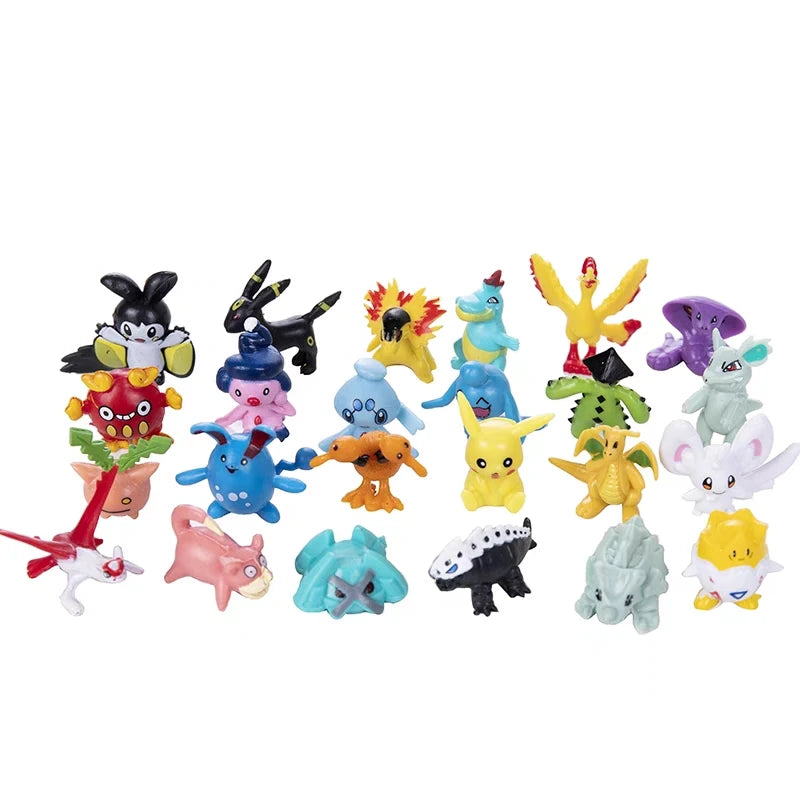 24-Piece Pokémon Figure Blind Box Set -  Halloween & Christmas Gift