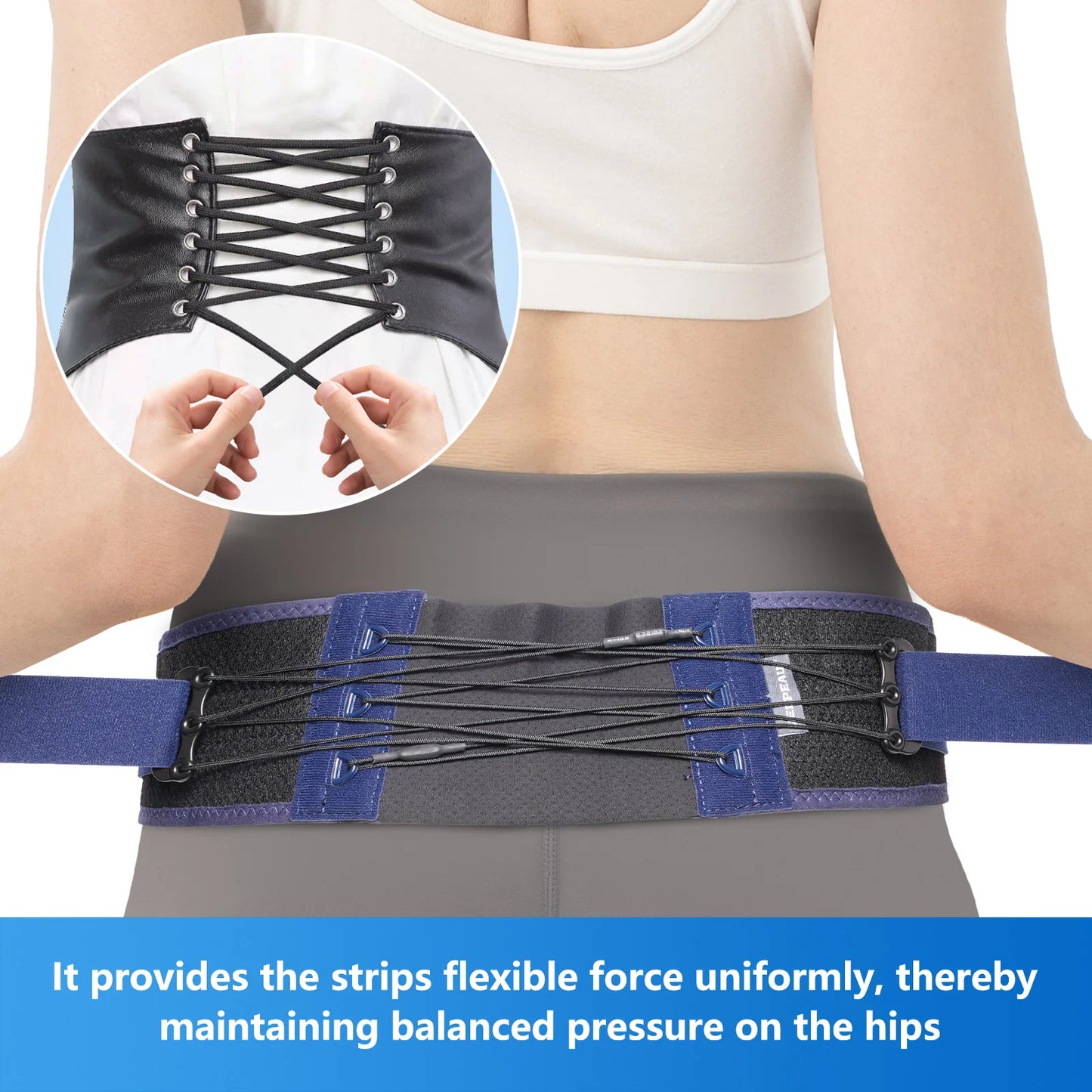 VELPEAU Sacroiliac Support & Relief Belt