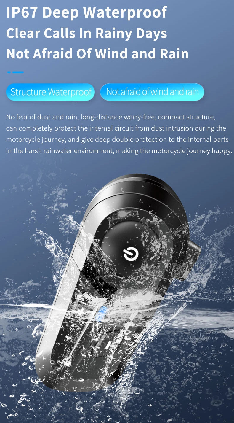 Motorcycle Helmet Dustproof Headset